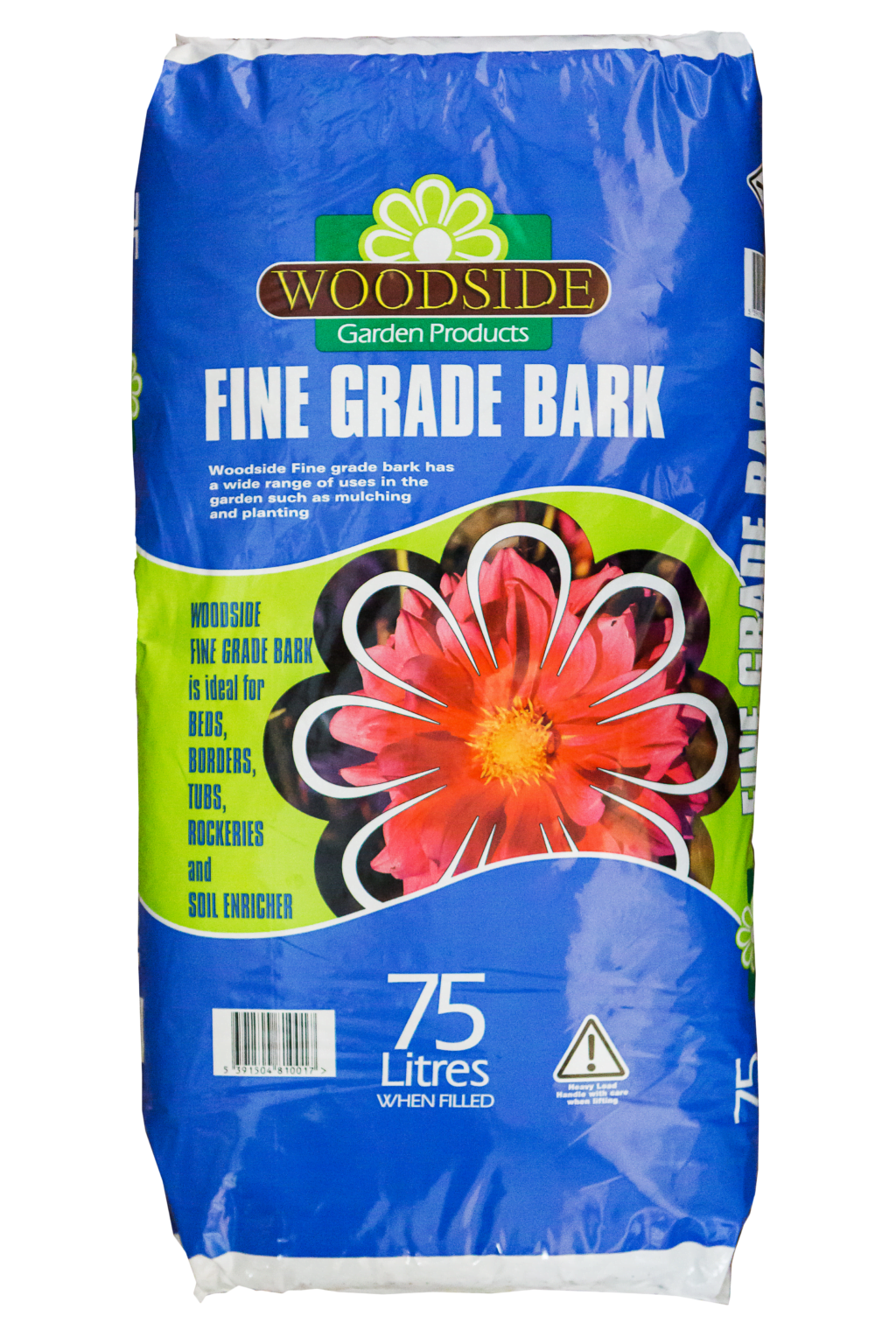 Woodside Fine Bark Mulch 75L Noblewood Garden Store