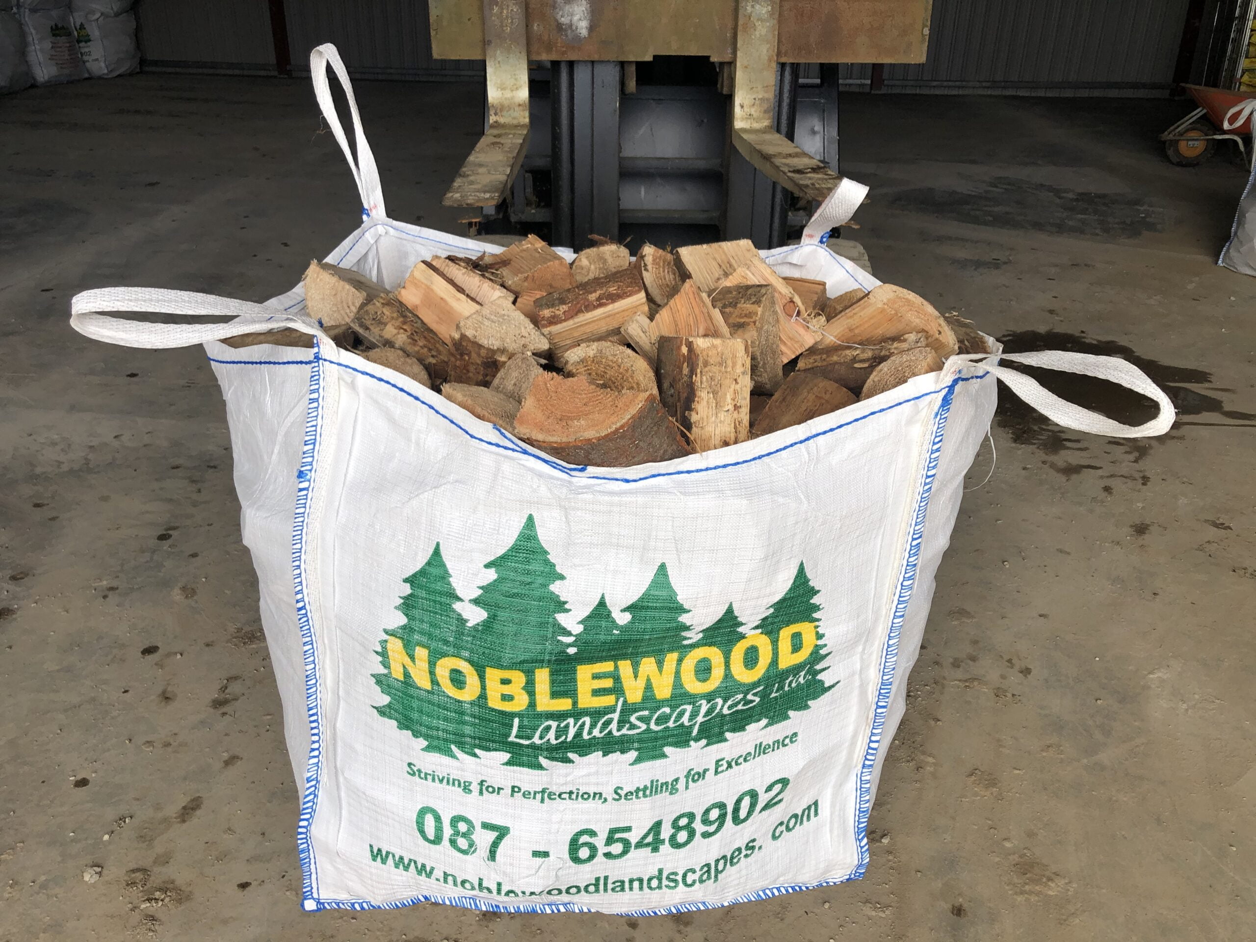 Bulk Bag of Air Dried Firewood