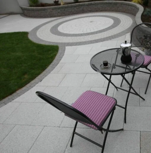 Kilsaran Newgrange Flags Silver Granite-600x400x40mm - Image 3