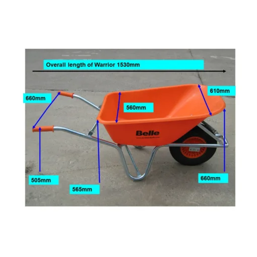 Belle Warrior Wheelbarrow 100L - Image 5