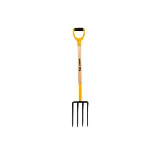 True Temper Digging Fork Wood D Grip Wood Handle