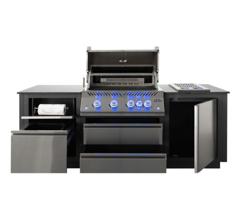 Napoleon outdoor kitchen Oasis Compact 105 with BIG32 built-in grill ...