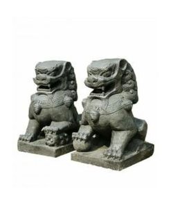 Temple Lions 60cm (Set of 2)
